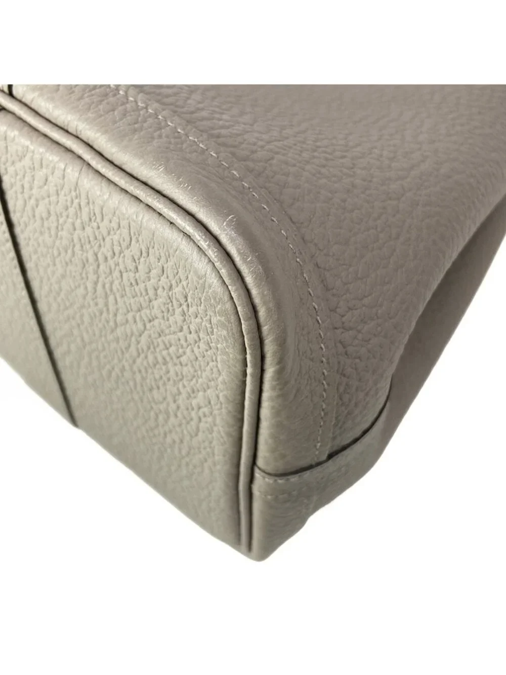 Hermes Tote Garden Party TPM Griasphalt Silver